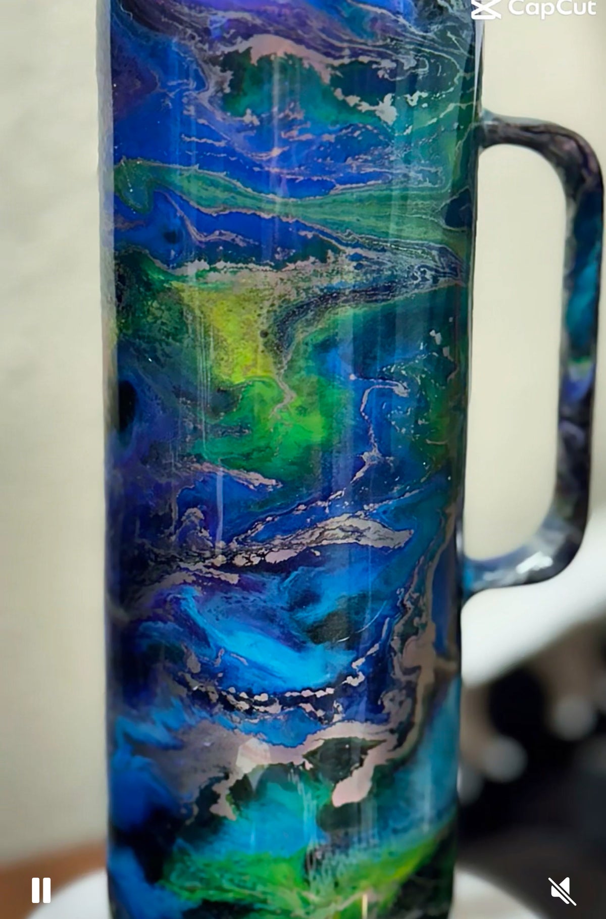 20oz Skinny Tumbler with Handle