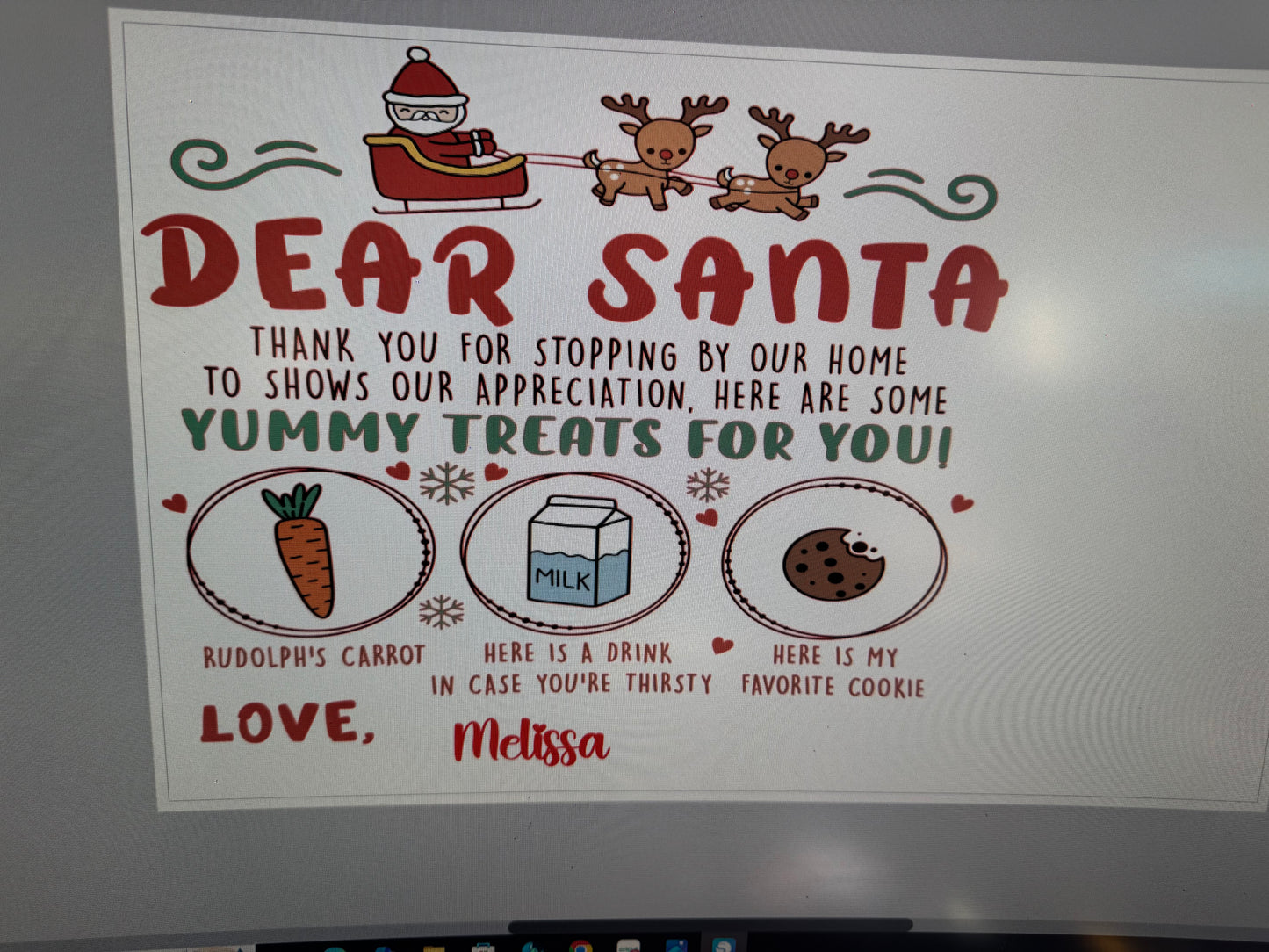 Christmas Santa Trays