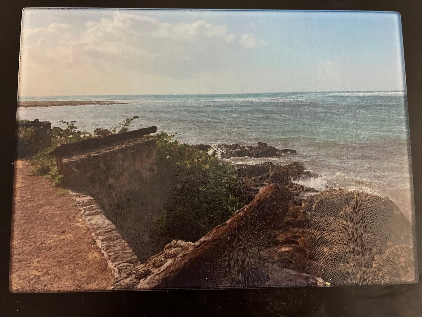 Northern Lights Cutting Board