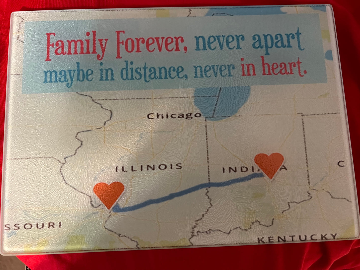 Northern Lights Cutting Board