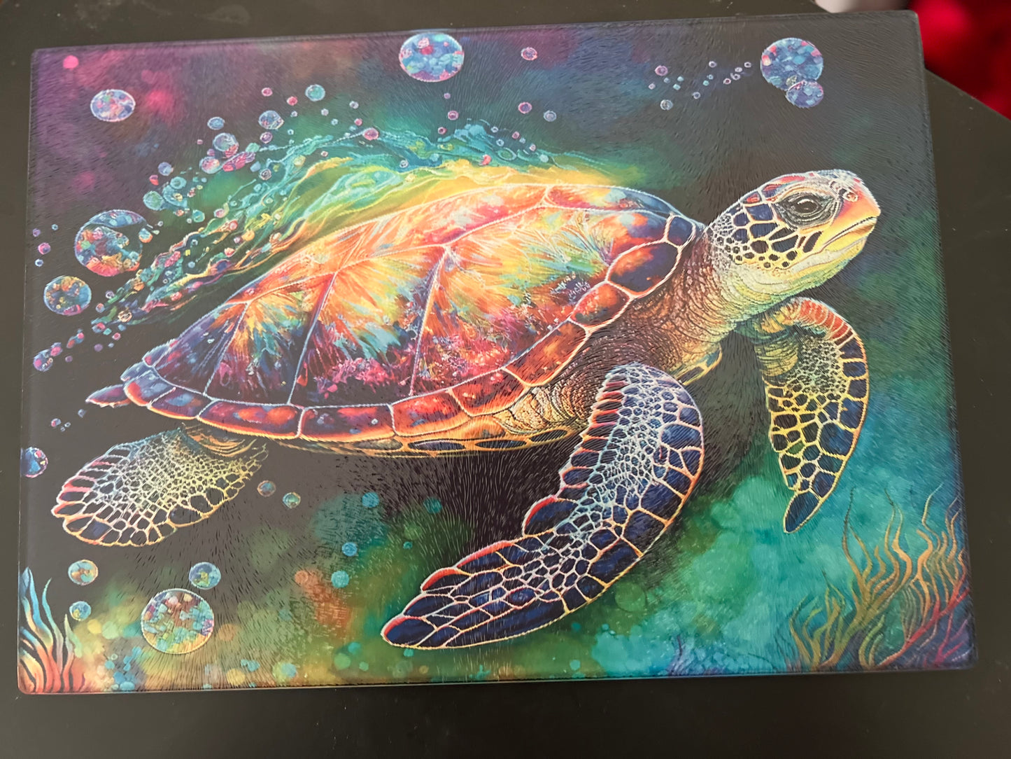 Northern Lights Cutting Board