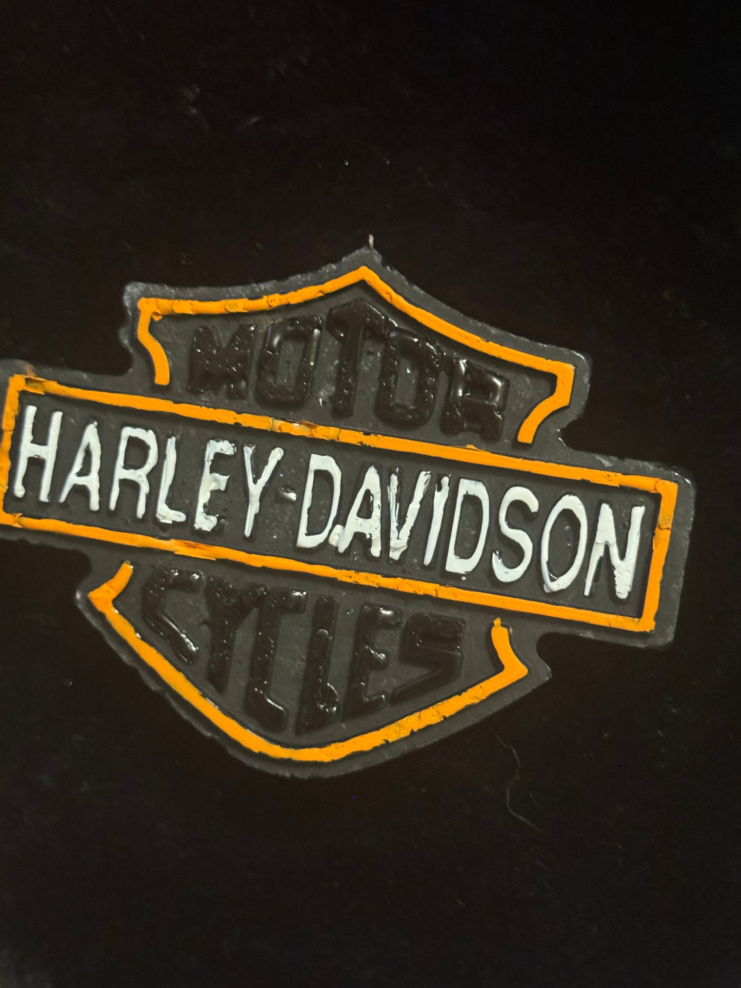 HD Motor Cycle Sign Freshie