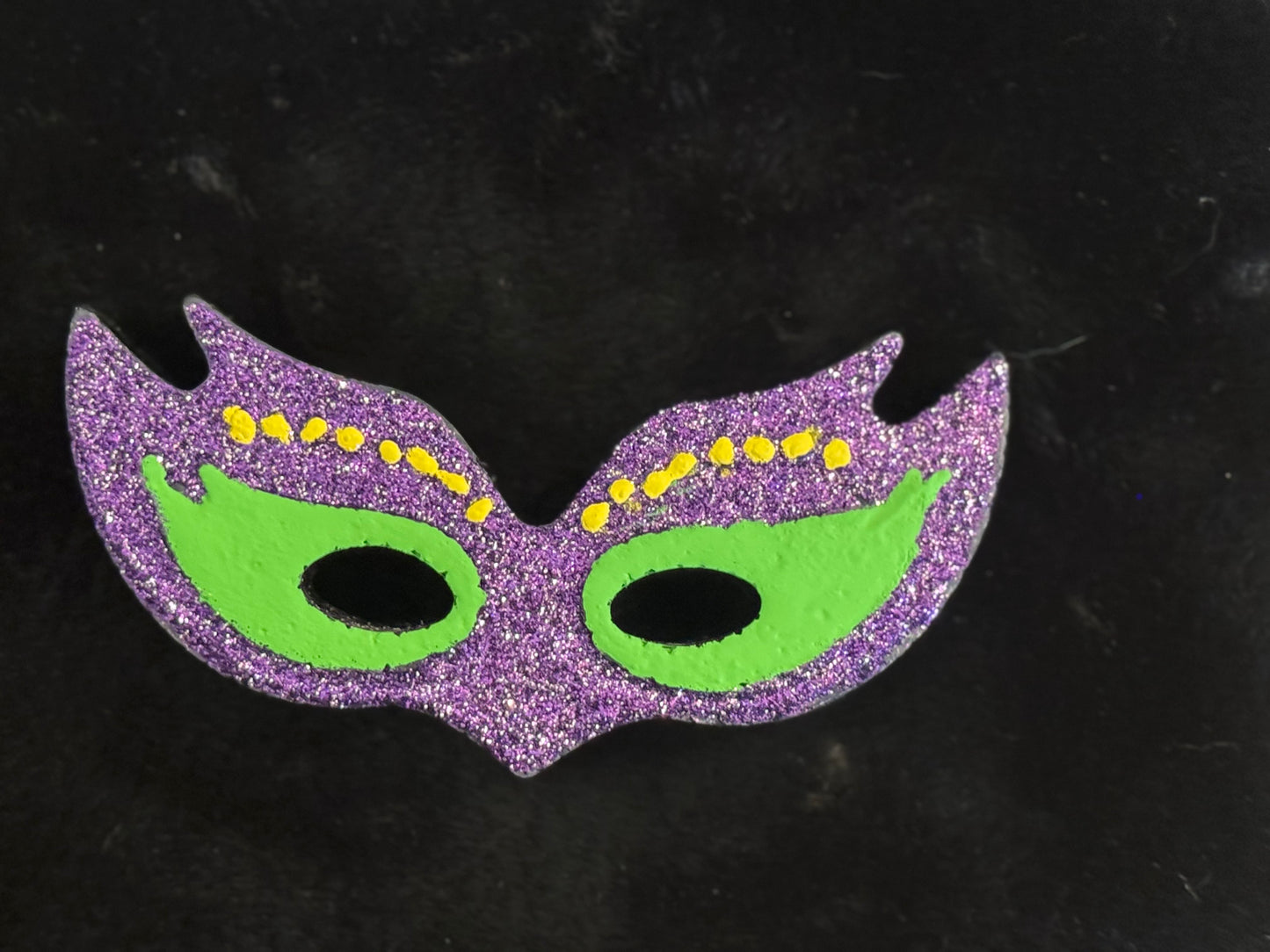 Mardi Gras Themed Mask Freshie