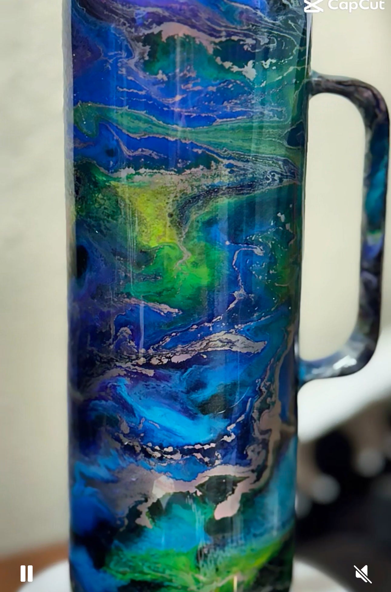20oz Skinny Tumbler with Handle